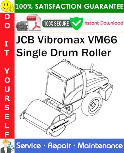 Thumbnail JCB Vibromax VM66 Single Drum Roller Service Repair Manual PDF Download ◆ Thumbnail JCB Vibromax VM66 Single Drum Roller Service Repair Manual PDF Download ◆