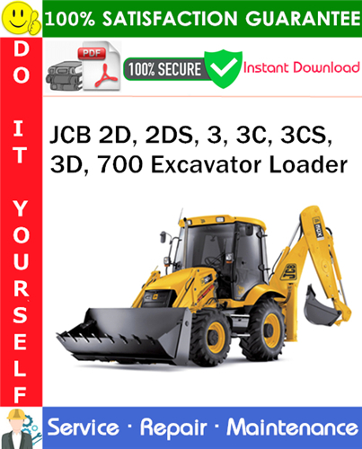 Thumbnail JCB 2D, 2DS, 3, 3C, 3CS, 3D, 700 Excavator Loader Service Repair Manual PDF Download ◆ Thumbnail JCB 2D, 2DS, 3, 3C, 3CS, 3D, 700 Excavator Loader Service Repair Manual PDF Download ◆
