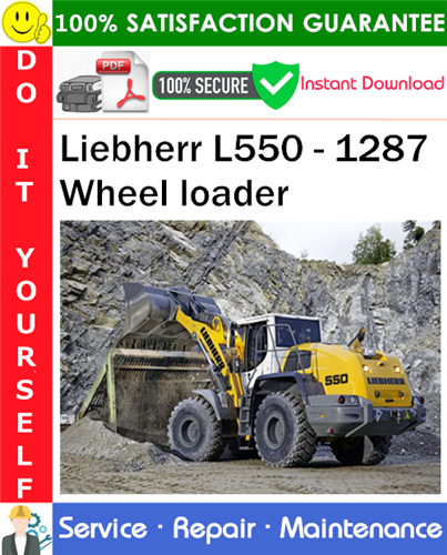 Thumbnail Liebherr L550 - 1287 Wheel loader Service Repair Manual PDF Download ◆