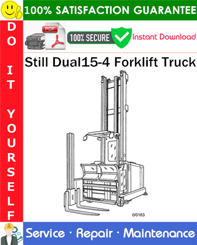 Thumbnail Still Dual15-4 Forklift Truck Service Repair Manual PDF Download ◆ Thumbnail Still Dual15-4 Forklift Truck Service Repair Manual PDF Download ◆