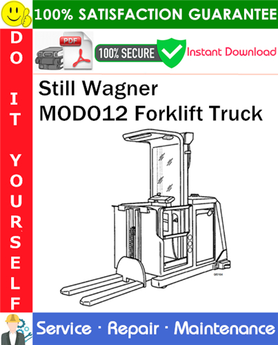 Thumbnail Still Wagner MODO12 Forklift Truck Service Repair Manual PDF Download ◆