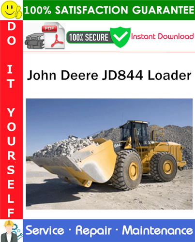 Thumbnail John Deere JD844 Loader Service Repair Manual PDF Download ◆ Thumbnail John Deere JD844 Loader Service Repair Manual PDF Download ◆