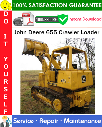 Thumbnail John Deere 655 Crawler Loader Service Repair Manual PDF Download ◆ Thumbnail John Deere 655 Crawler Loader Service Repair Manual PDF Download ◆