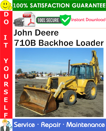 Thumbnail John Deere 710B Backhoe Loader Service Repair Manual PDF Download ◆ Thumbnail John Deere 710B Backhoe Loader Service Repair Manual PDF Download ◆