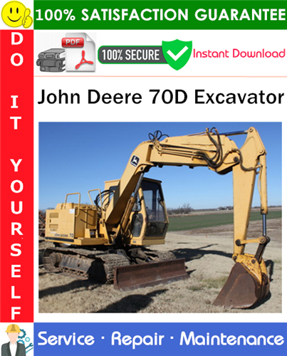 Thumbnail John Deere 70D Excavator Repair Technical Manual PDF Download ◆