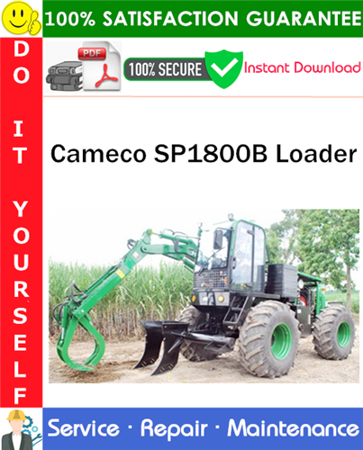 Product picture Cameco SP1800B Loader Service Repair Manual PDF Download ◆