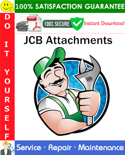 Product picture JCB Attachments Service Repair Manual PDF Download ◆