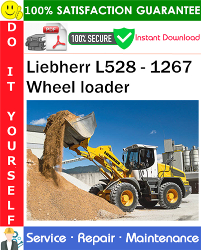 Product picture Liebherr L528 - 1267 Wheel loader Service Repair Manual PDF Download ◆
